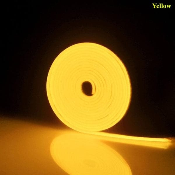 Banda Led Neonflex 12V Galben 5 Metri
