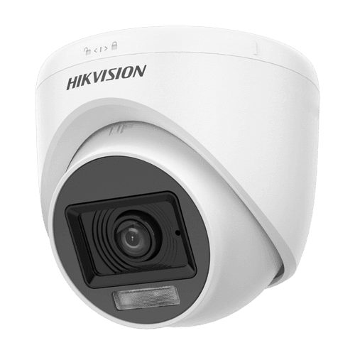 Dual Light - Camera analog 3K, lentila 2.8mm, IR 20m, WL 20m, TVI/AHD/CVI/CVBS, Mic. - HIKVISION DS-2CE76K0T-LPFS-2.8mm