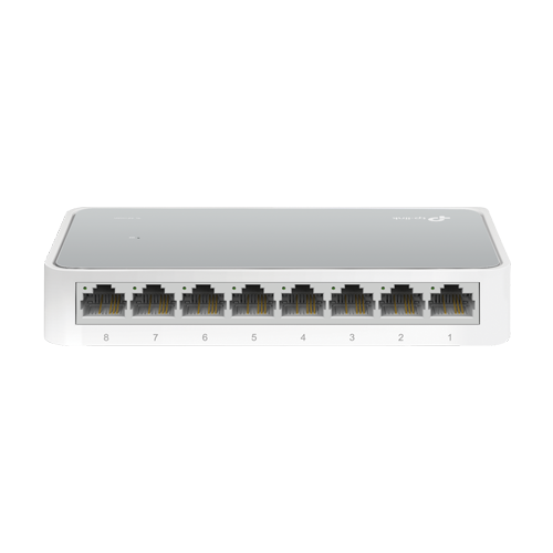 Switch 8 porturi RJ45 10/100 Mbps, Unmanaged - TP-Link TL-SF1008D