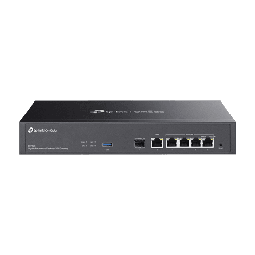 Router VPN, 1 x SFP Gigabit, 5 x RJ45 Gigabit, 1 x USB, 1U - TP-Link Omada ER7406