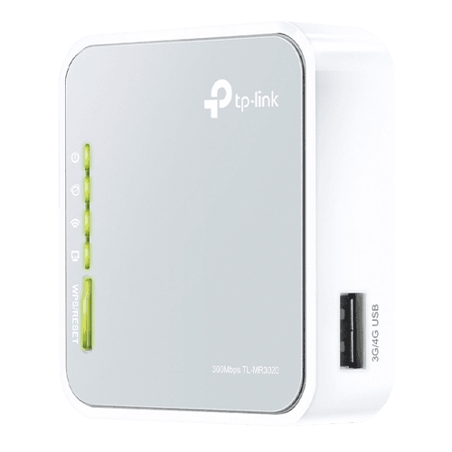 Router wireless portabil TP-LINK TL-MR3020 N300 3G/4G - TP-LINK TL-MR3020