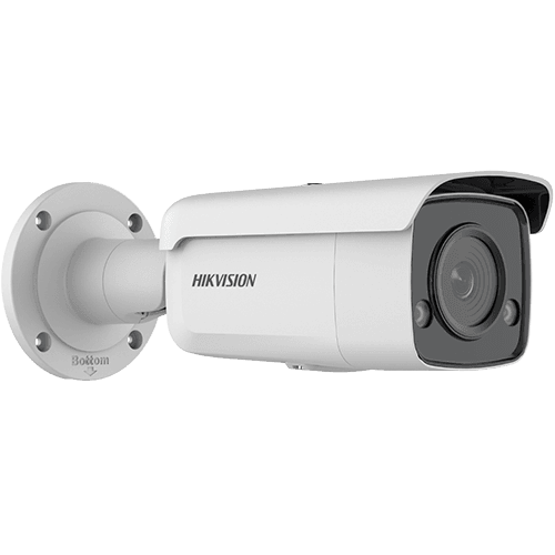 ColorVu - Camera IP 4.0 MP, lentila 4mm, lumina alba 60m, SDcard, VCA - HIKVISION DS-2CD2T47G2-L-4mm