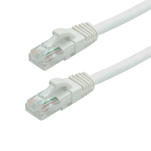 Patch cord Gigabit UTP cat6, LSZH, 5.0m, alb - ASYTECH Networking TSY-PC-UTP6-5M-W