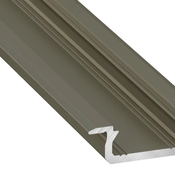 Culoare Profil Z Inox Anodizat