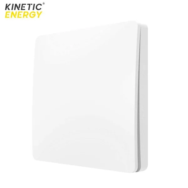 Întrerupător Simplu Wireless KINETIC ENERGY, Alb