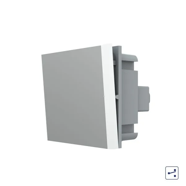 Modul Întrerupător Mecanic Simplu Cap-Scară 2M LIVOLO - Gri