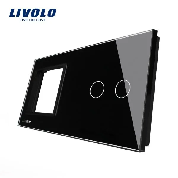 Panou din sticla Livolo VL-P7E/02-4B
