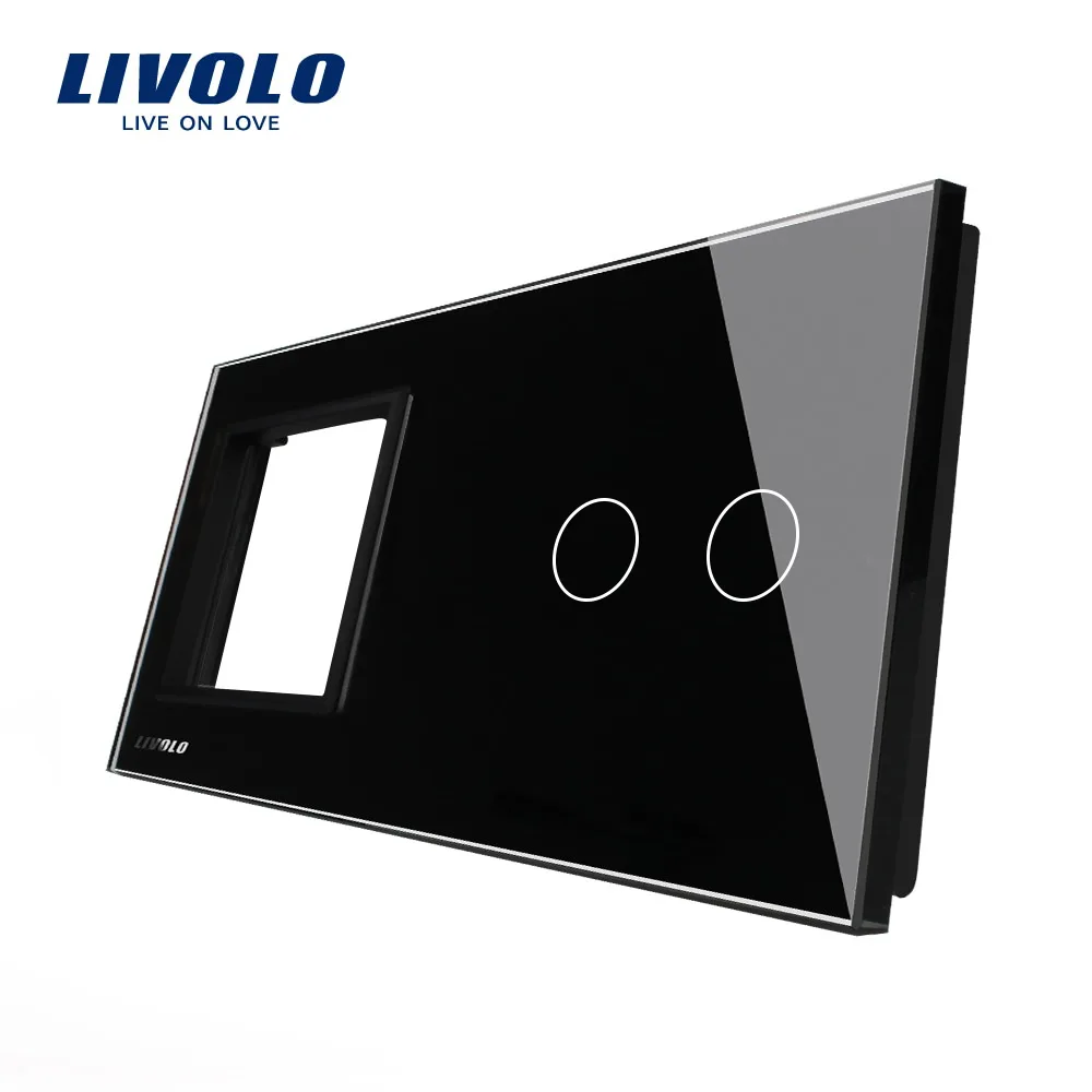 Panou din sticla Livolo VL-P7E/02-4B